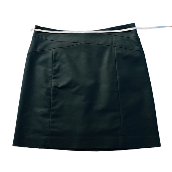 BANANA REPUBLIC WOMEN’S BLACK A-LINE ZIPPERED LINED SKIRT SIZE 10 - Picture 5 of 9